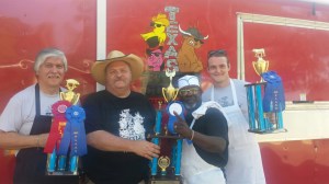 Our 1st cook off in the new trailer.